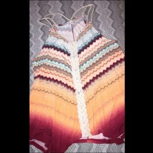 Colorful summer tank